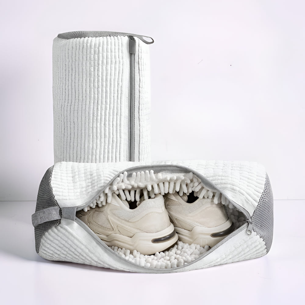Laundry Bag Shoe Washing Bag Zippered