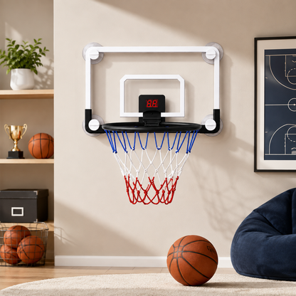 Light Up Basketball Hoop Electronic Scoring Indoor Play
