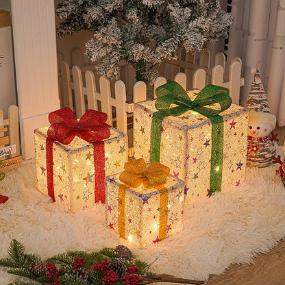 Christmas Lights Gift Box Set LED Holiday