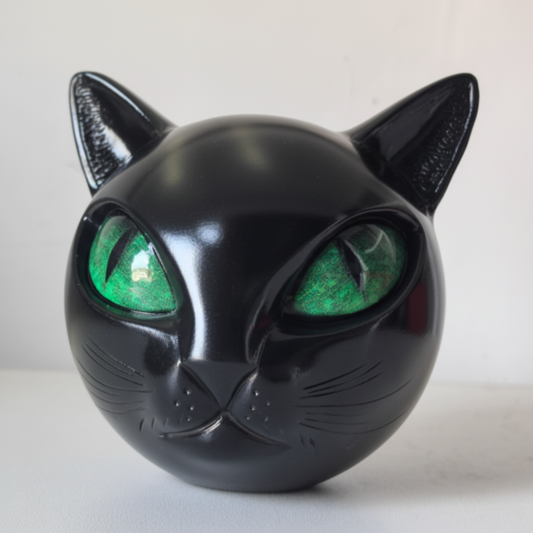 Home Decor Cat Sculpture Resin Mystic Cat