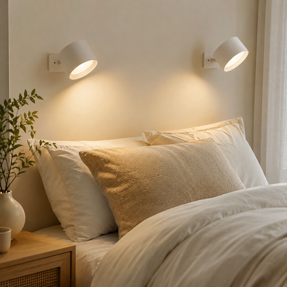 Magnetic Rechargeable Wall Light Adjustable Wireless Sleek
