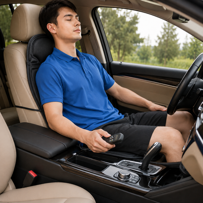 Massage Chair Pad Vibrating Car Seat Cover Cushion