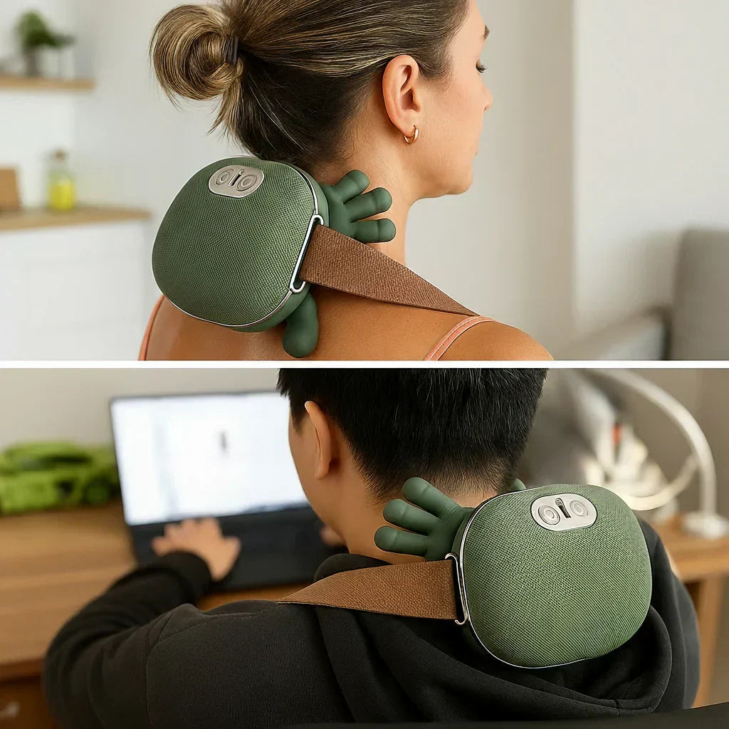 Neck Massager Heated Vibrating Portable