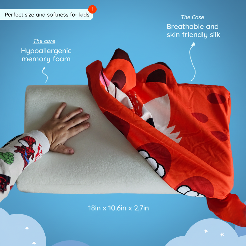 Toddler Sensory Pillow Calming Sleep