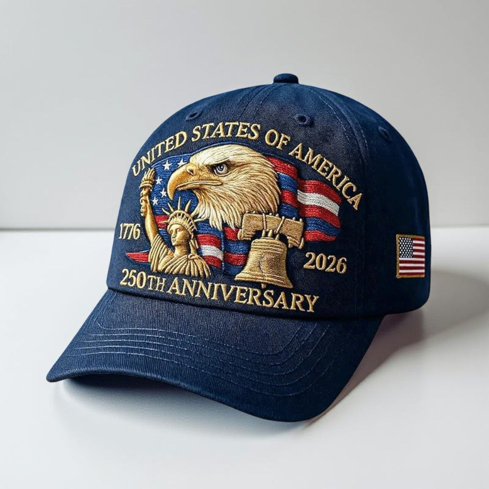 Men’s Baseball Cap Patriotic Eagle 250TH
