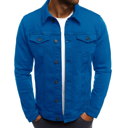 Men's Jacket Casual Button Front Lightweight
