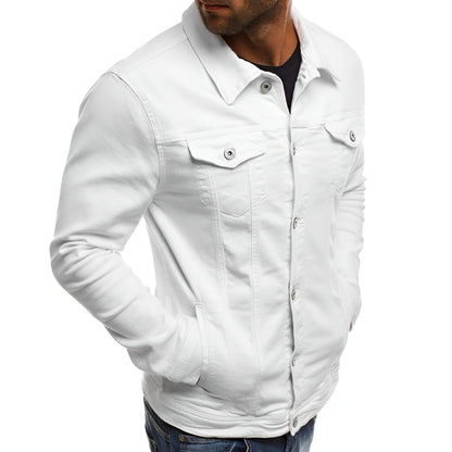 Men's Jacket Casual Button Front Lightweight