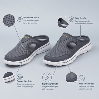Men's Orthopedic Slippers Slip On Footwear