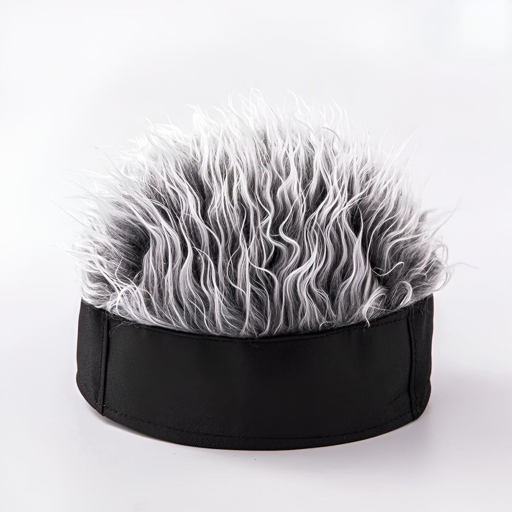 Men's Wig Hat Hairpiece Novelty Costume Hair