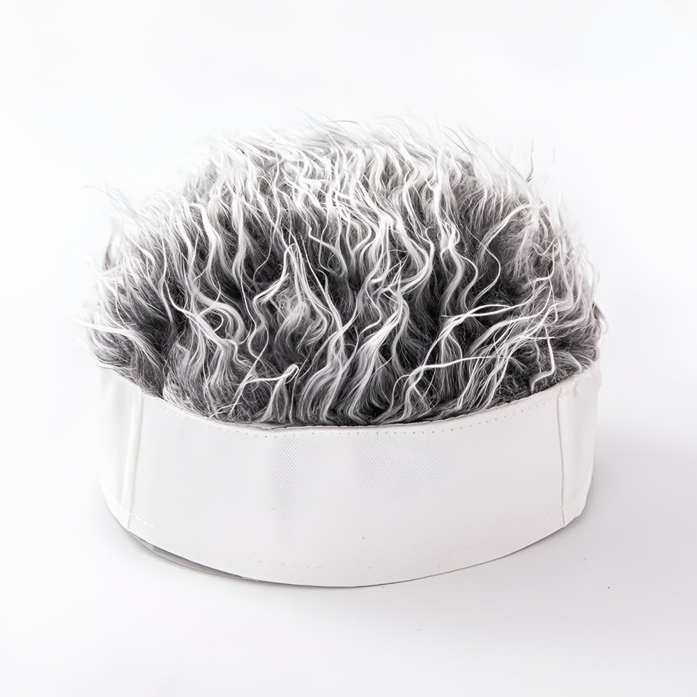Men's Wig Hat Hairpiece Novelty Costume Hair