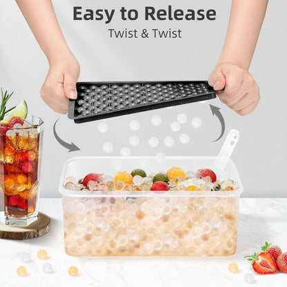Ice Cube Tray Mini Silicone Round Ice
