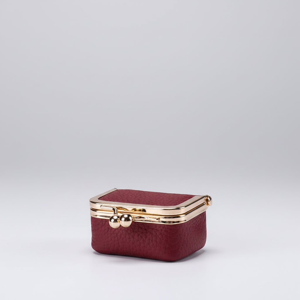 Mini Jewelry Box Genuine Leather Organizer