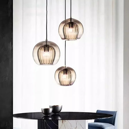 Modern Glass Pendant Light Elegant Ambient