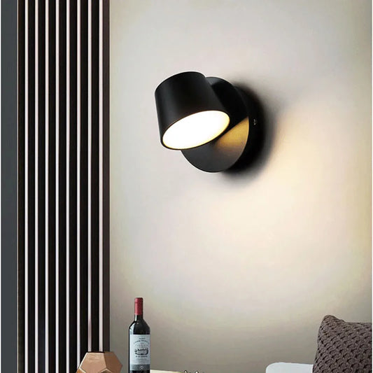Rotatable LED Wall Lamp Modern Adjustable