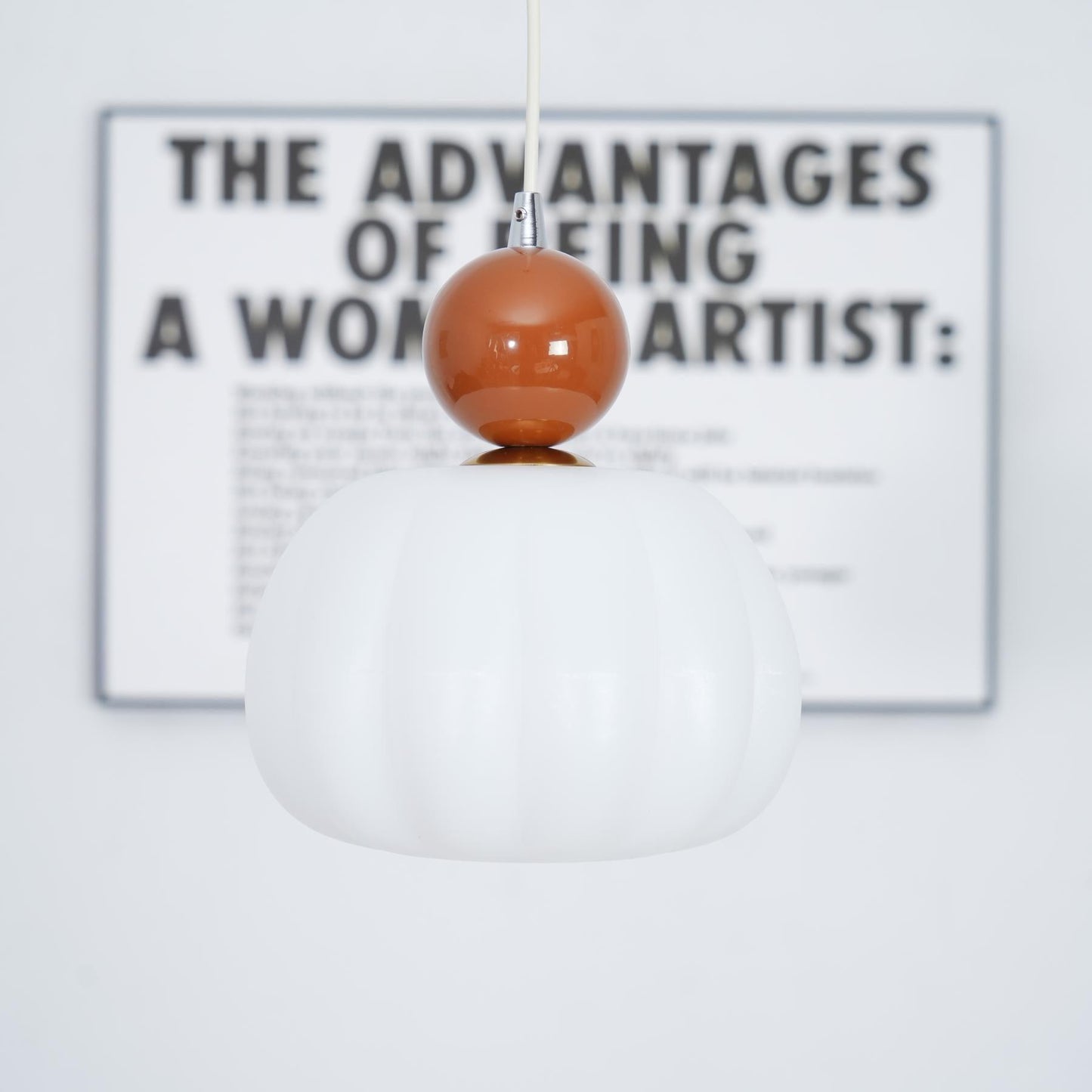 Yedra Pendant Lamp Organic Round Acrylic