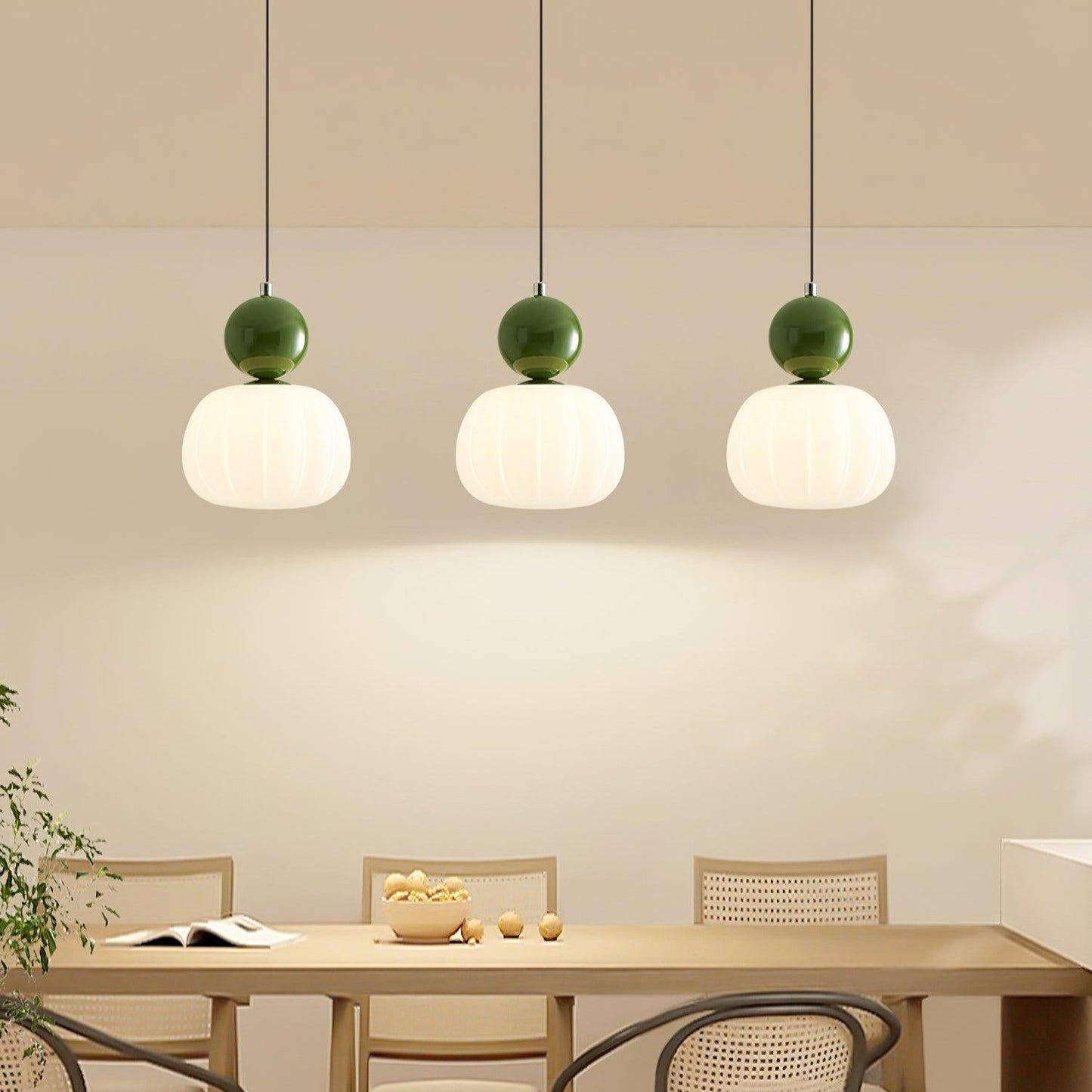 Yedra Pendant Lamp Organic Round Acrylic