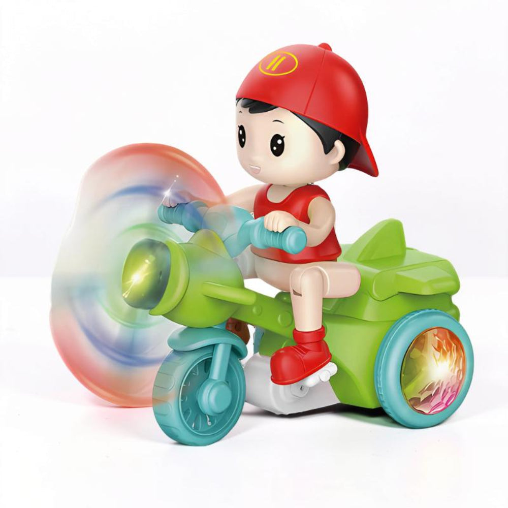 Motorcycle Toy Musical Light Up Rotating