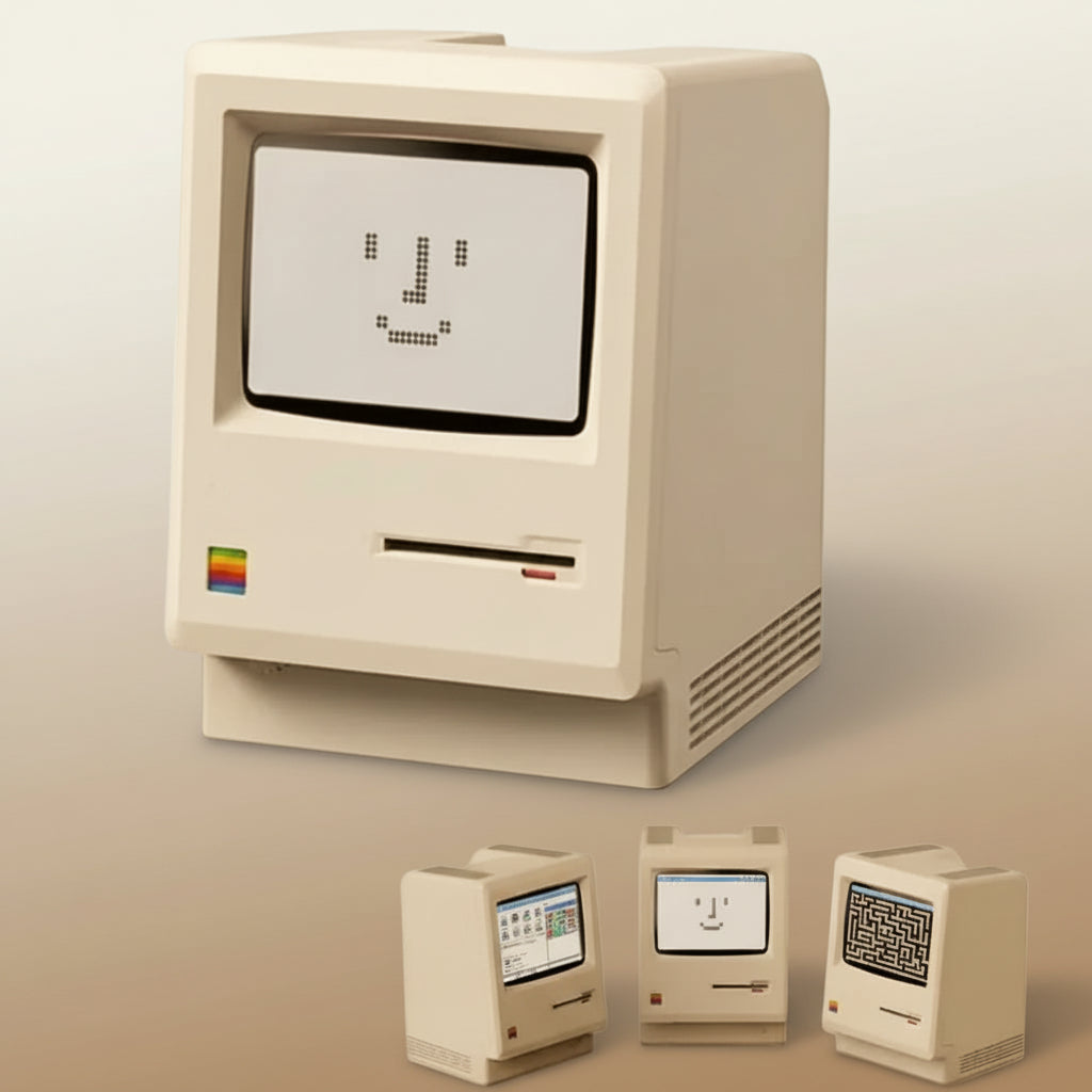 Night Light Retro Computer Luminous Plastic