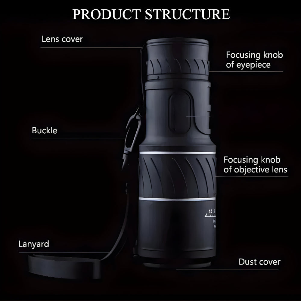 Night Vision Monocular Optical Zoom Outdoor
