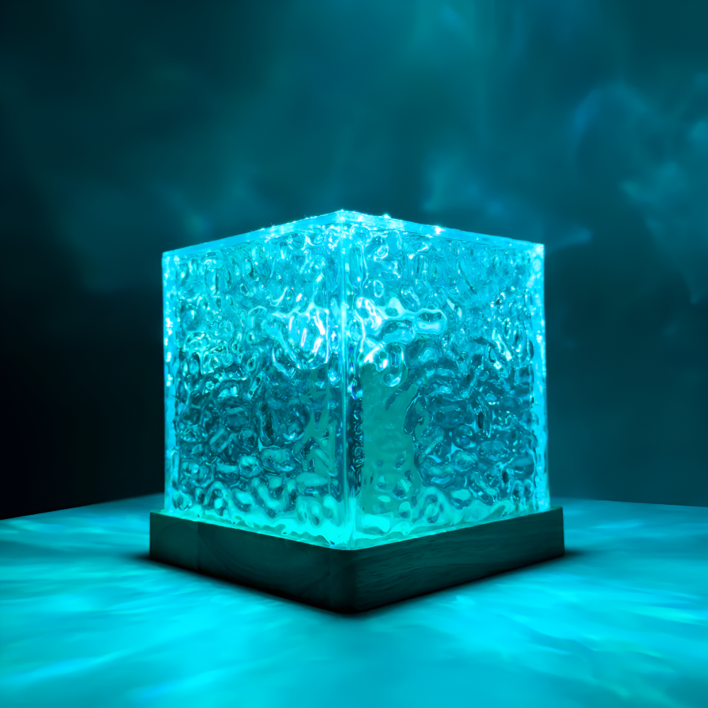 Light LED Projector Color Cube Room Lamp