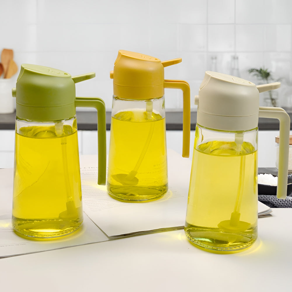 Oil Sprayer Glass Oil Dispenser Kitchen