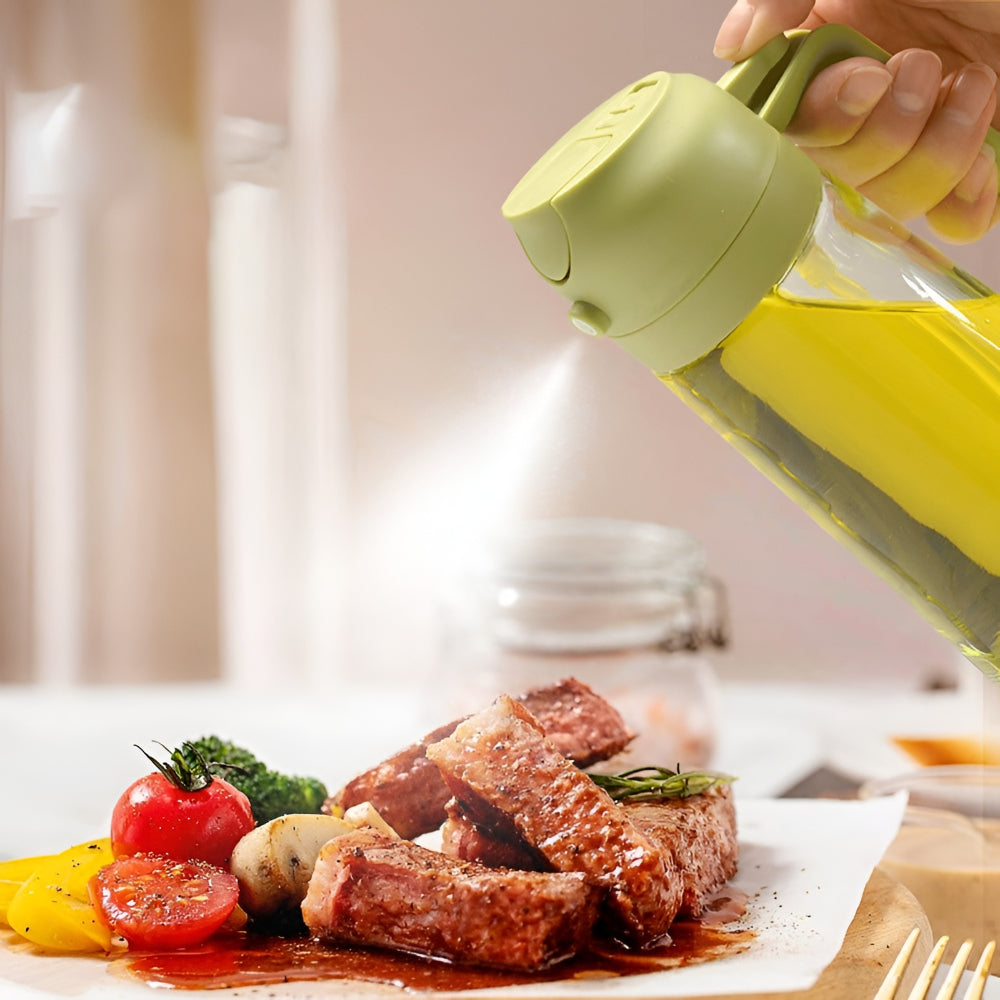 Oil Sprayer Glass Oil Dispenser Kitchen