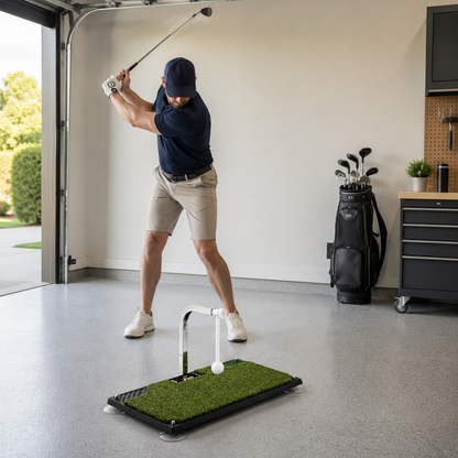 Outdoor Golf Swing Trainer Hitting Aid Portable Foldable