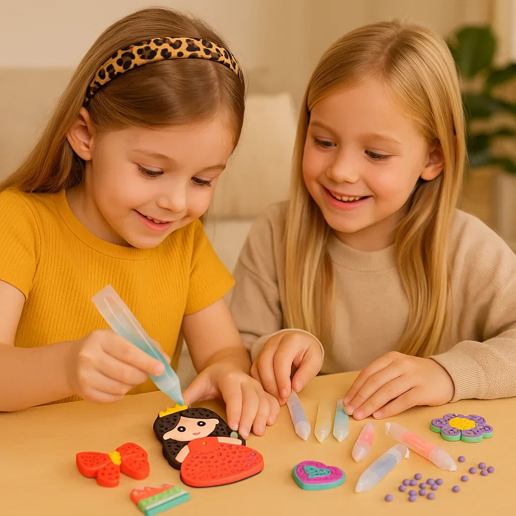 Craft Kit Kids Bead Painting Art Set