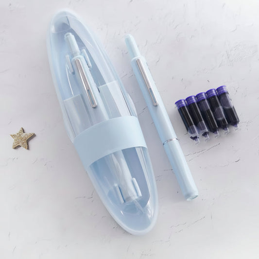 Fountain Pen Retractable Stainless Steel
