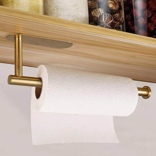 Paper Towel Holder Under Cabinet Black