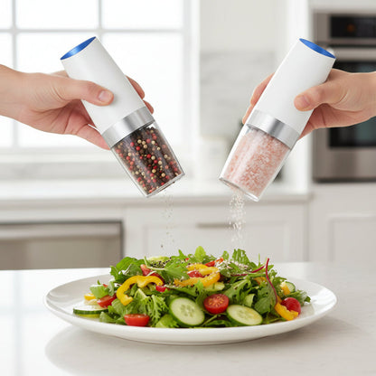 Salt Pepper Grinder Electric Gravity