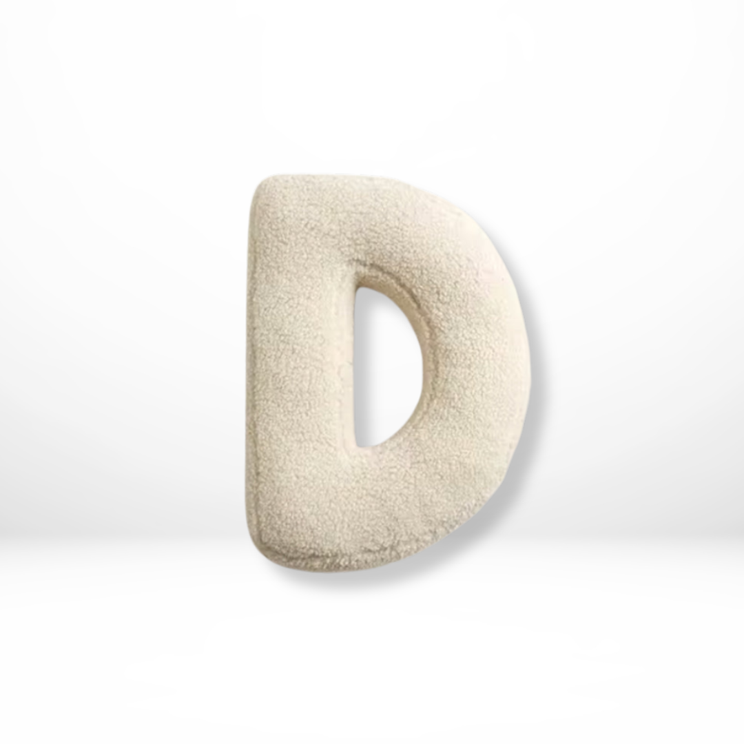 Pillow Alphabet Letter Decorative Throw