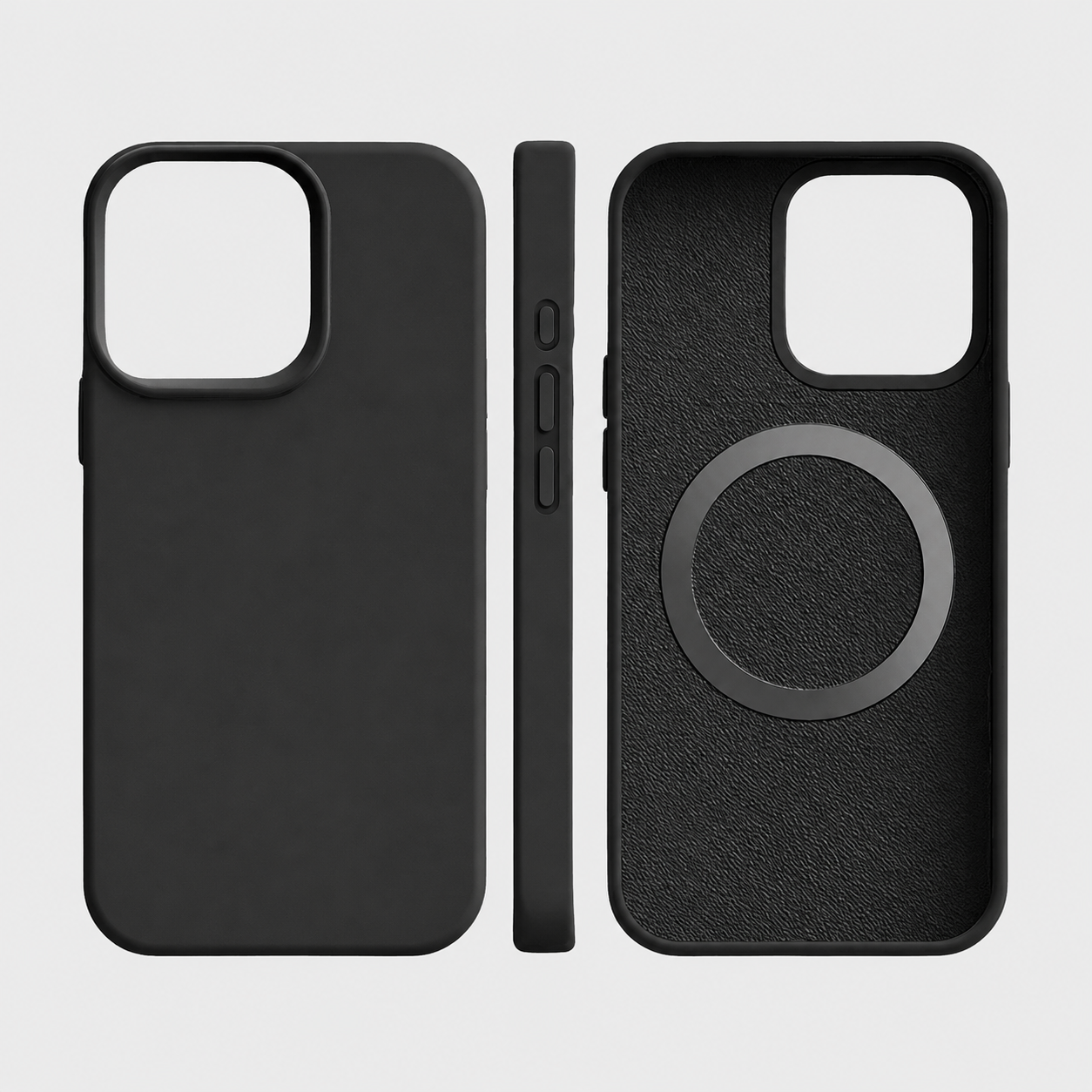 Phone Case Magnetic Silicone Wireless