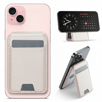 Phone Wallet Magnetic Stand Find My Tracking