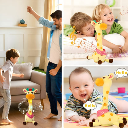 Plush Toy Interactive Singing Giraffe Kids