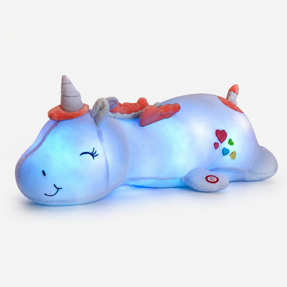 Plush Night Light Rainbow LED Cozy Sleep