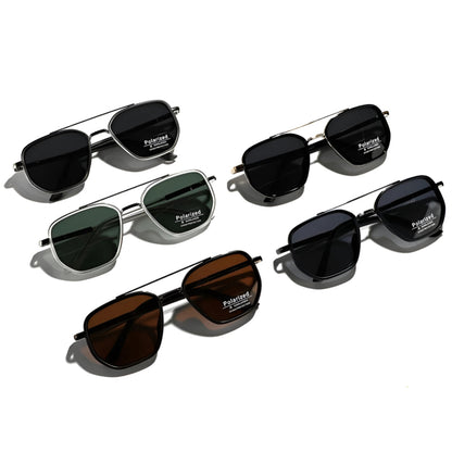 Polarized Sunglasses Retro Square UV