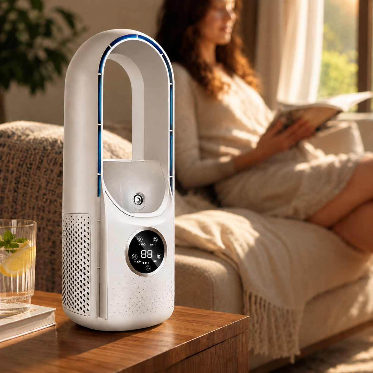 Portable Cooling Fan Bladeless Air