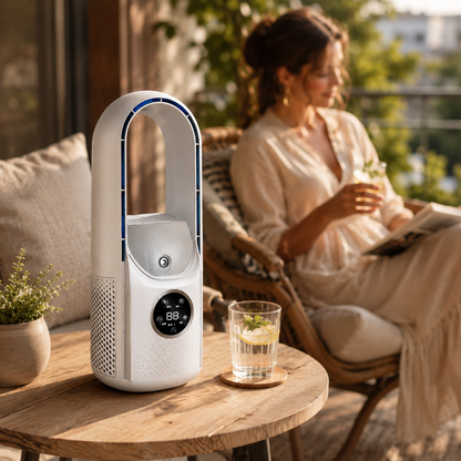 Portable Cooling Fan Bladeless Air
