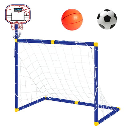 Portable Soccer Goal Basketball Toy Outdoor