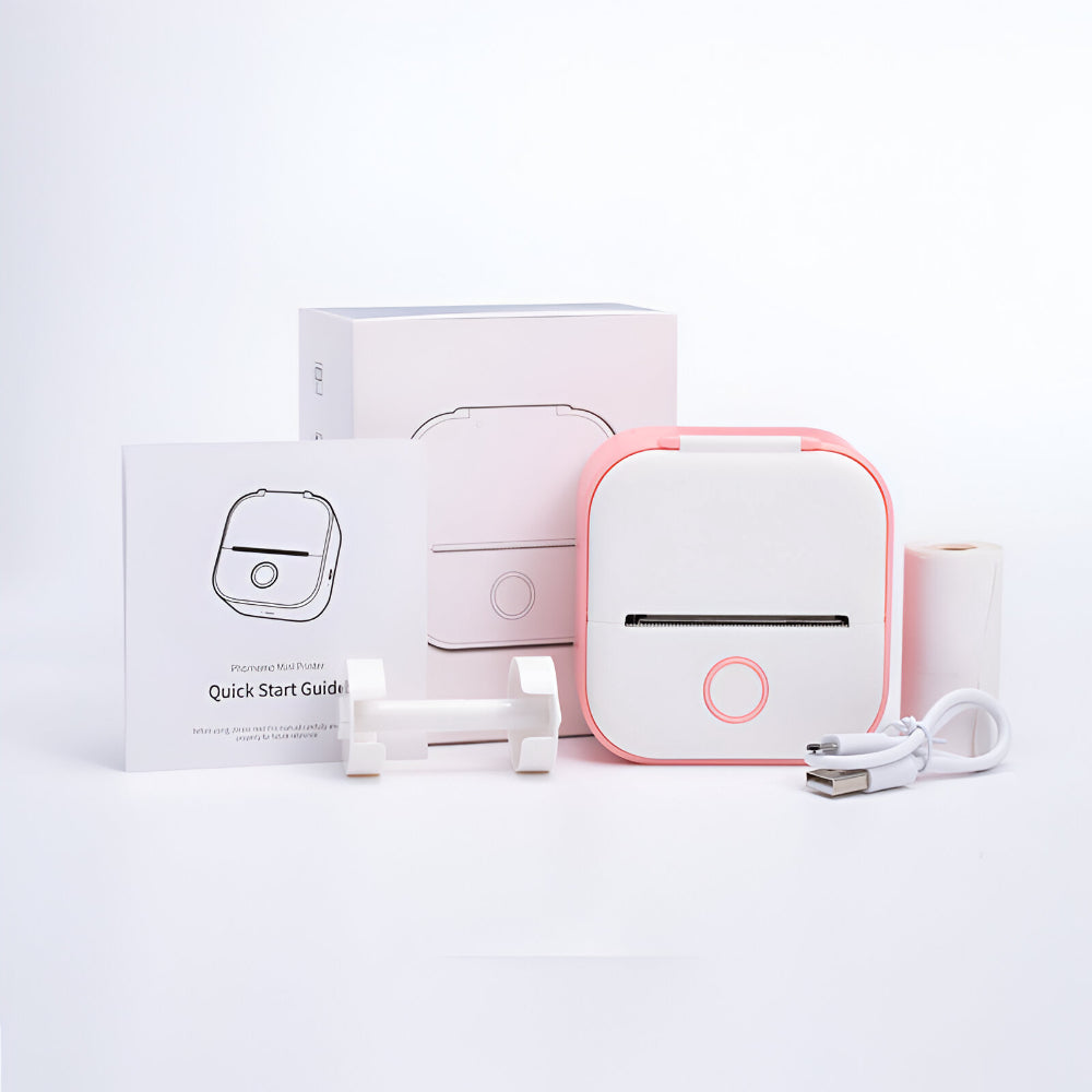 Portable Thermal Printer Bluetooth Pocket
