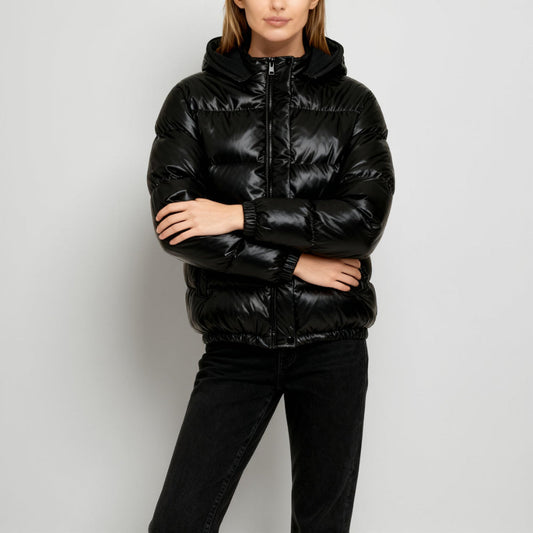 Women Insulated Puffer Jacket Hooded Winter