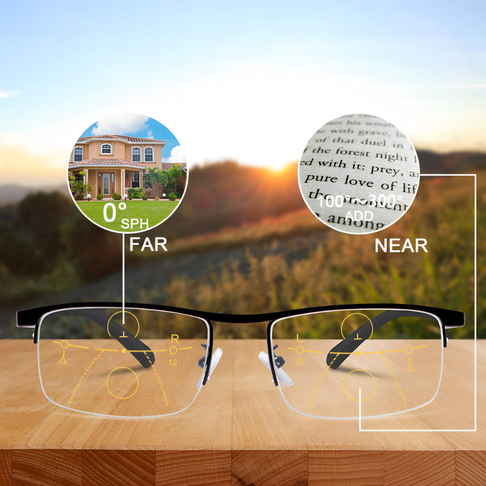 Reading Glasses Progressive Photochromic