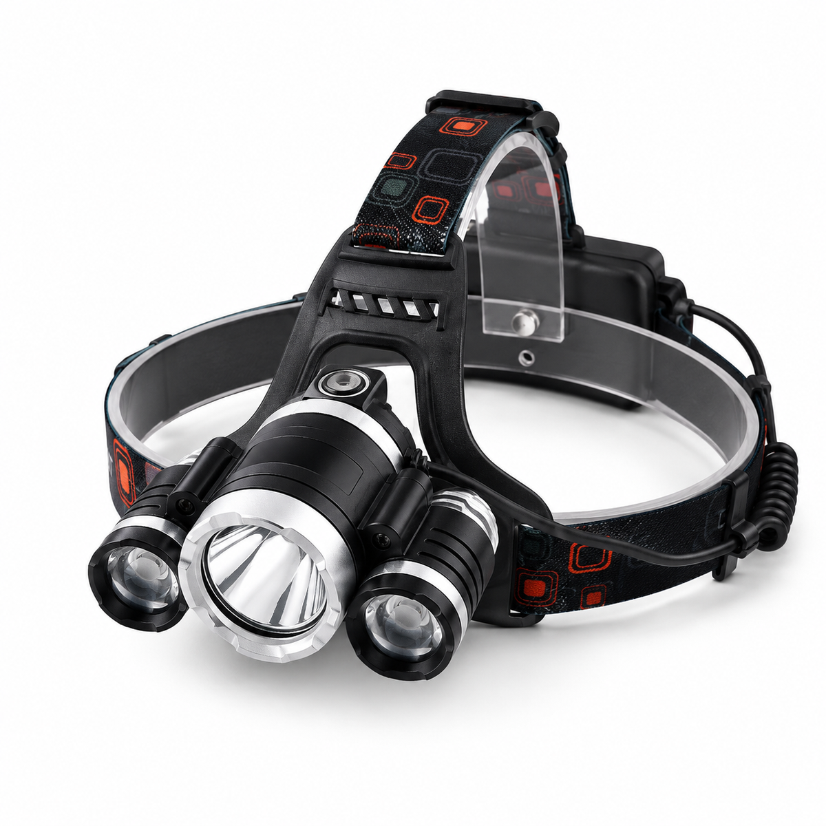 Rechargeable Headlamp LED Outdoor Adjustable Strap