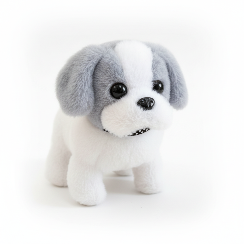 Robot Dog Toy Interactive Plush Puppy Motion