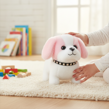 Robot Dog Toy Interactive Plush Puppy Motion
