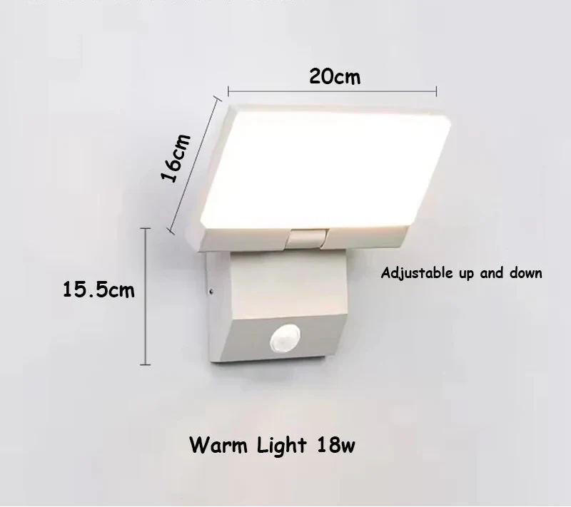 Lumifold Outdoor Wall Light IP65 Waterproof