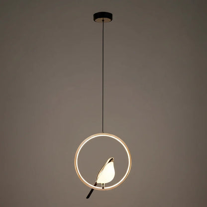 Magpie Pendant Light Nordic LED Bird Design