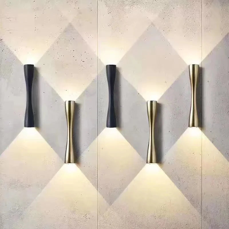Modern Gold Wall Light Nordic Up &