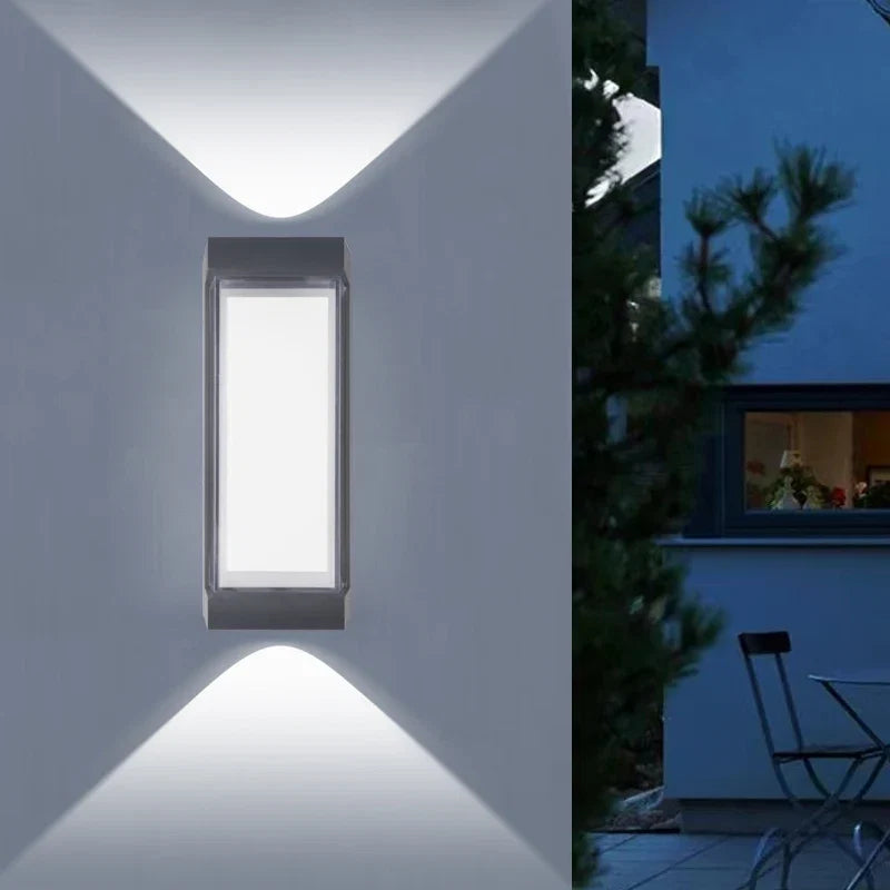 Modern LED Wall Light Waterproof Up &